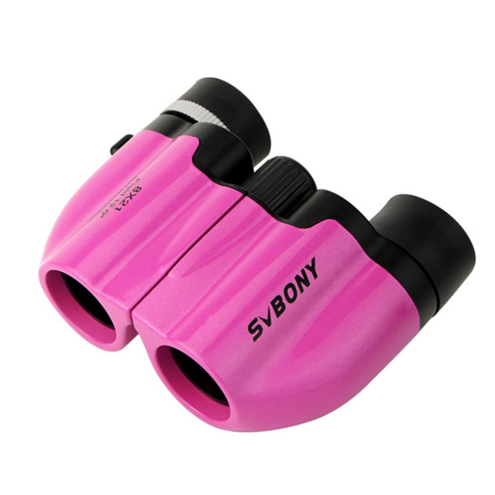 SVBONY 8x21 Children Binoculars Compact Porro Prism telescope for kids multiple color