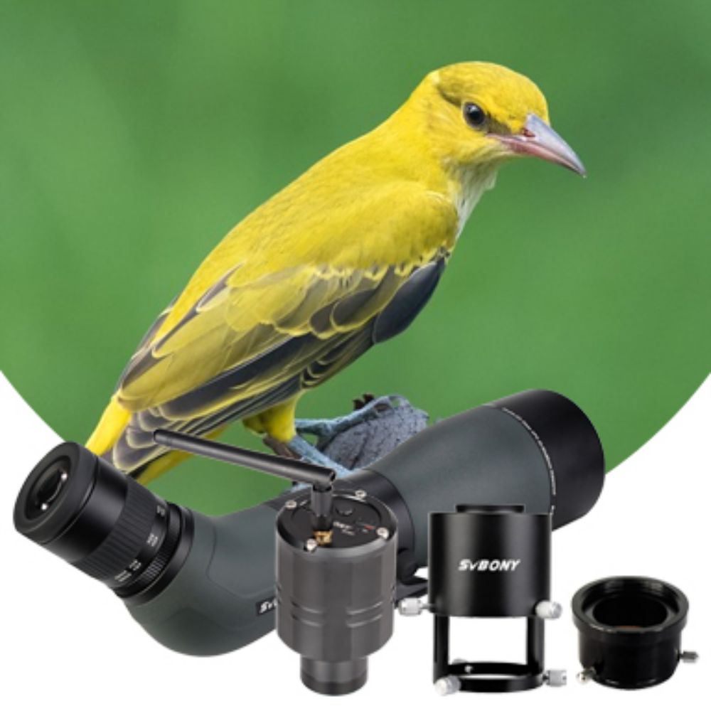 SA401 spotting scope+ SC001 wifi camera for birding