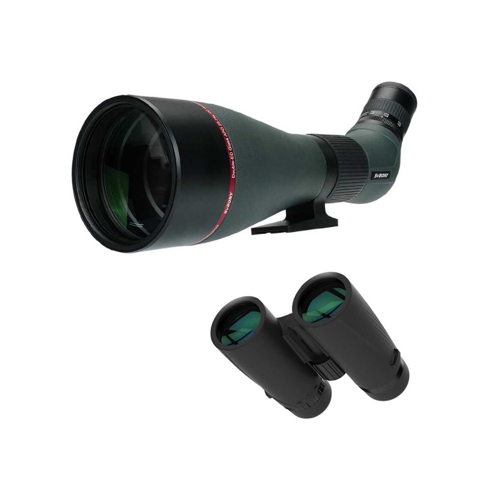 SA401 25-75X100 APO Spotting Scope - SA205 ED Binocular for Birdwatching
