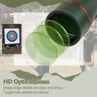 spotting scope with optical glass