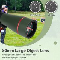 sa412 spotting scope with large lens