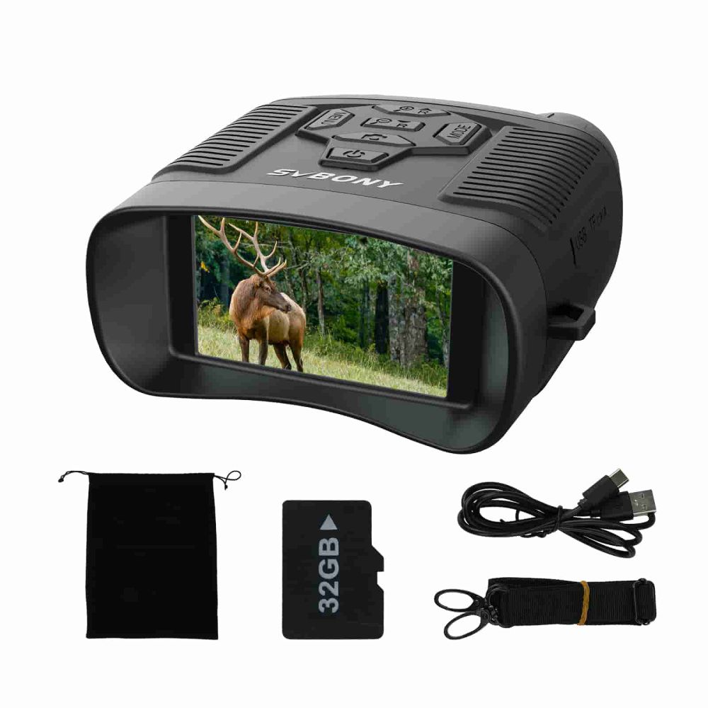 SA206 Night Vision Binoculars for Hunting, Bird Watching, Wildlife Observation, Night Fishing and Camping