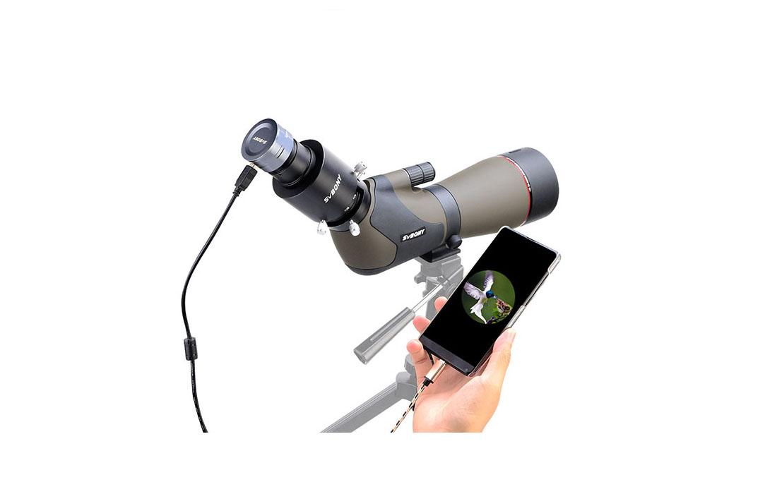 How to Connect Spotting Scope and Electronic Camera?