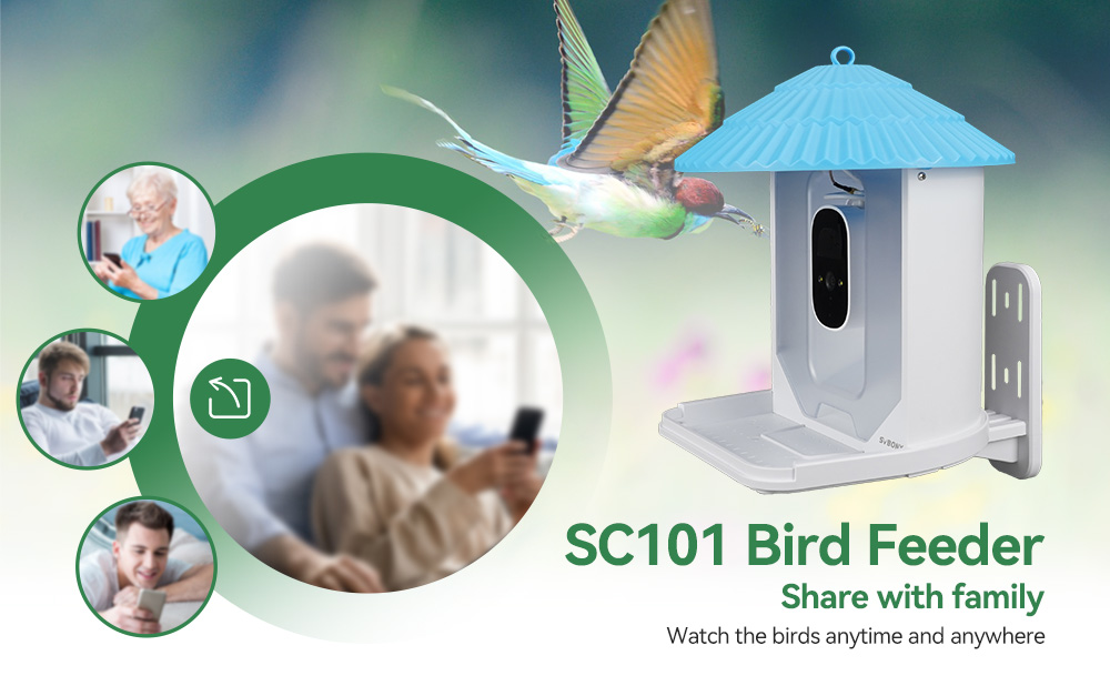 Preserve Precious Moments: TF Card Storage in the SVBONY SC101 Smart Bird Feeder