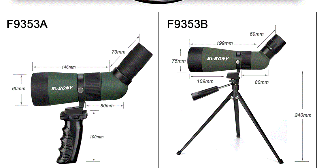 Svbony SV404 Spotting Scope 