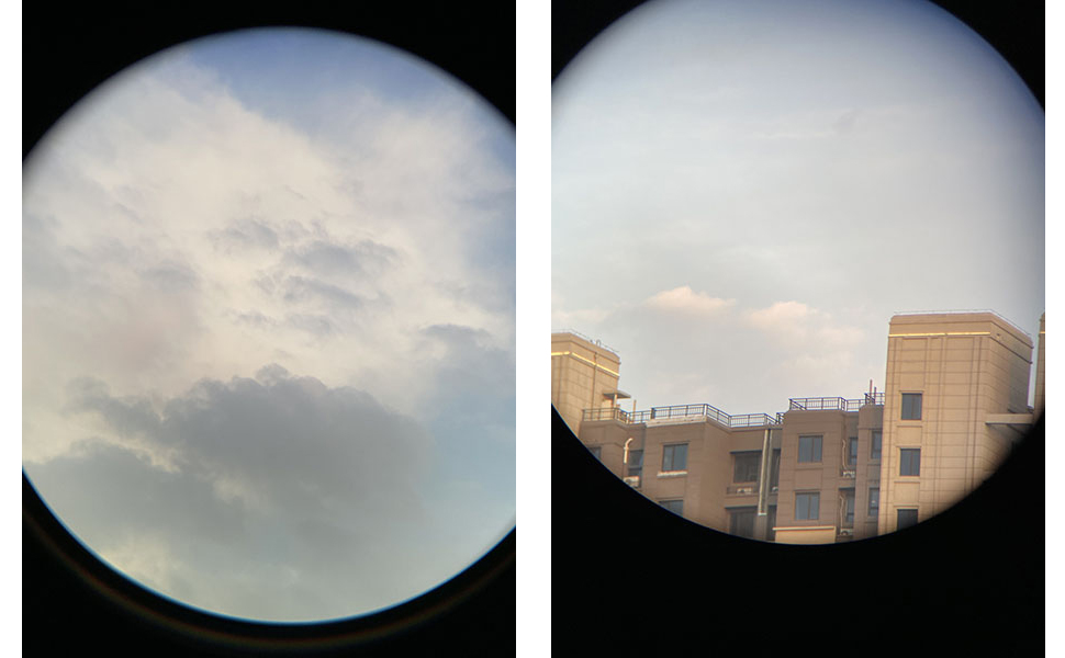 Clouds captured with SV202 Binoculars