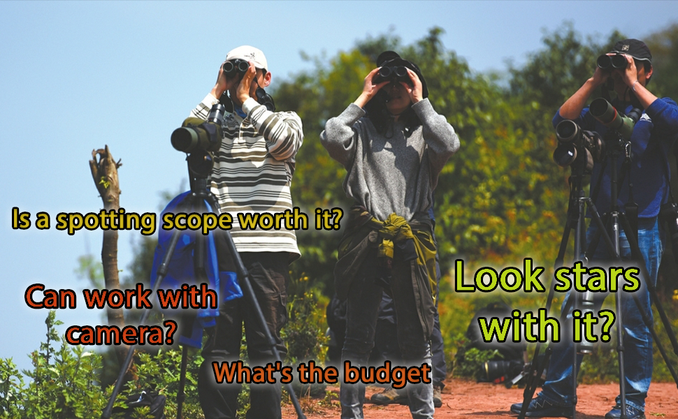 Q＆A for New Birding Watchers Who are Looking for a Suitable Spotting Scope.